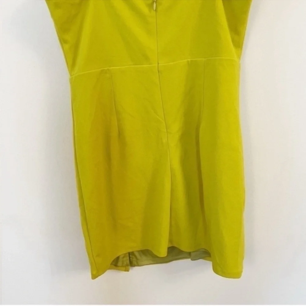 Olia by Lulu's Party For Two Neon Asymmetrical Neck Mini Dress Size Large NEW